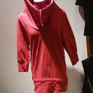Everlast Red Boxy Oversized Hoodie